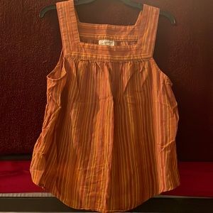 Universal Thread burnt orange top